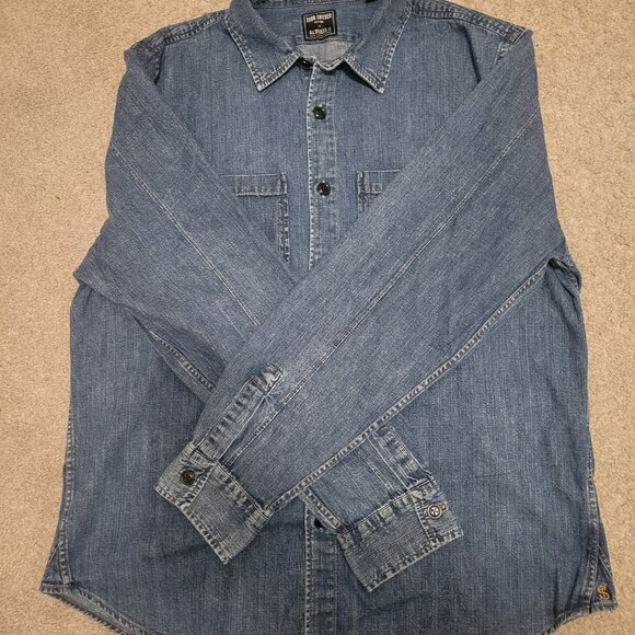 Todd Snyder x Albiate Mills denim shirt - Picture 2 of 6